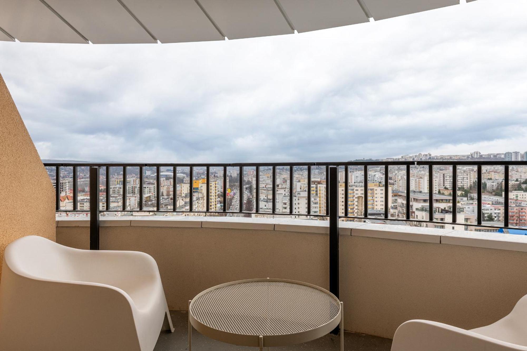 Boudoir Apartment City Tower - 15Th Floor クルージュ＝ナポカ エクステリア 写真